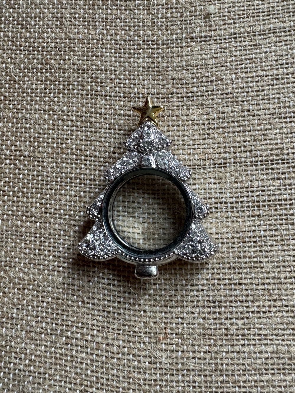 Origami Owl Christmas tree locket